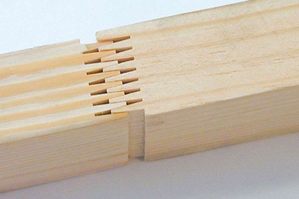 ván gỗ ghép thanh nằm dọc