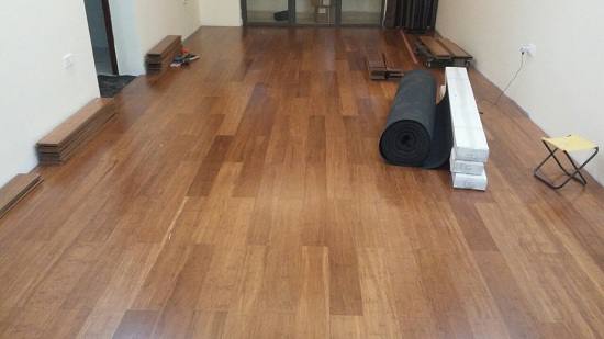 lắp đặt sàn tre giá rẻ tại Hà Nội