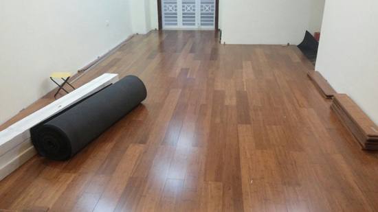 thi công lắp đặt sàn tre tốt nhất