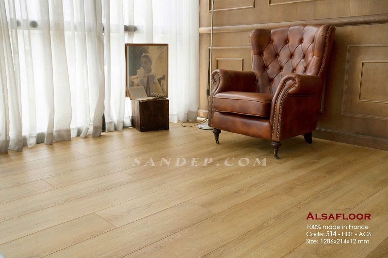 Mẫu sàn gỗ AlsaFloor 514